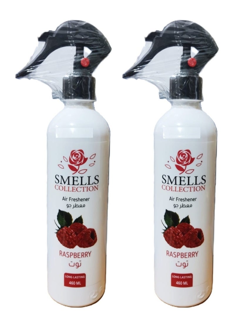 SMELLS COLLECTION 2Pc Smells Collection  Air Freshener Raspberry 460Ml - Image 1